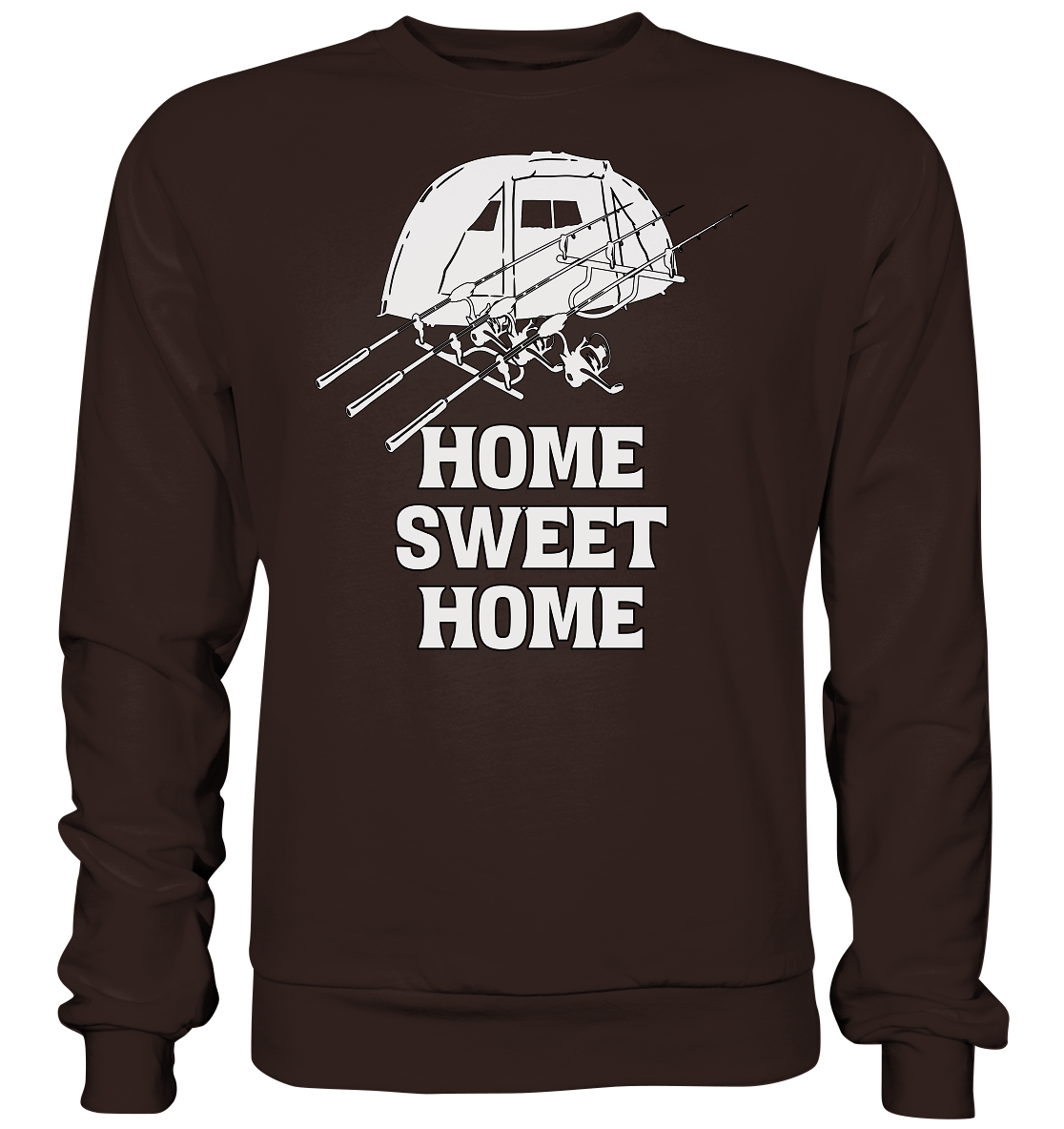 HOME SWEET HOME - Karpfenangeln - Basic Sweatshirt