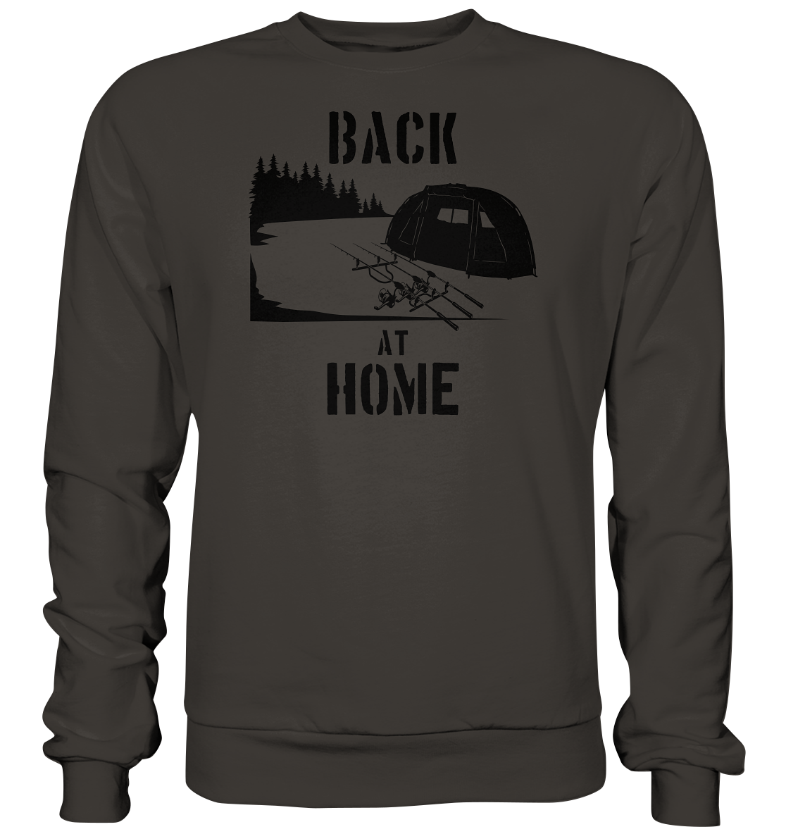 Back at Home - Karpfenangeln - Basic Sweatshirt