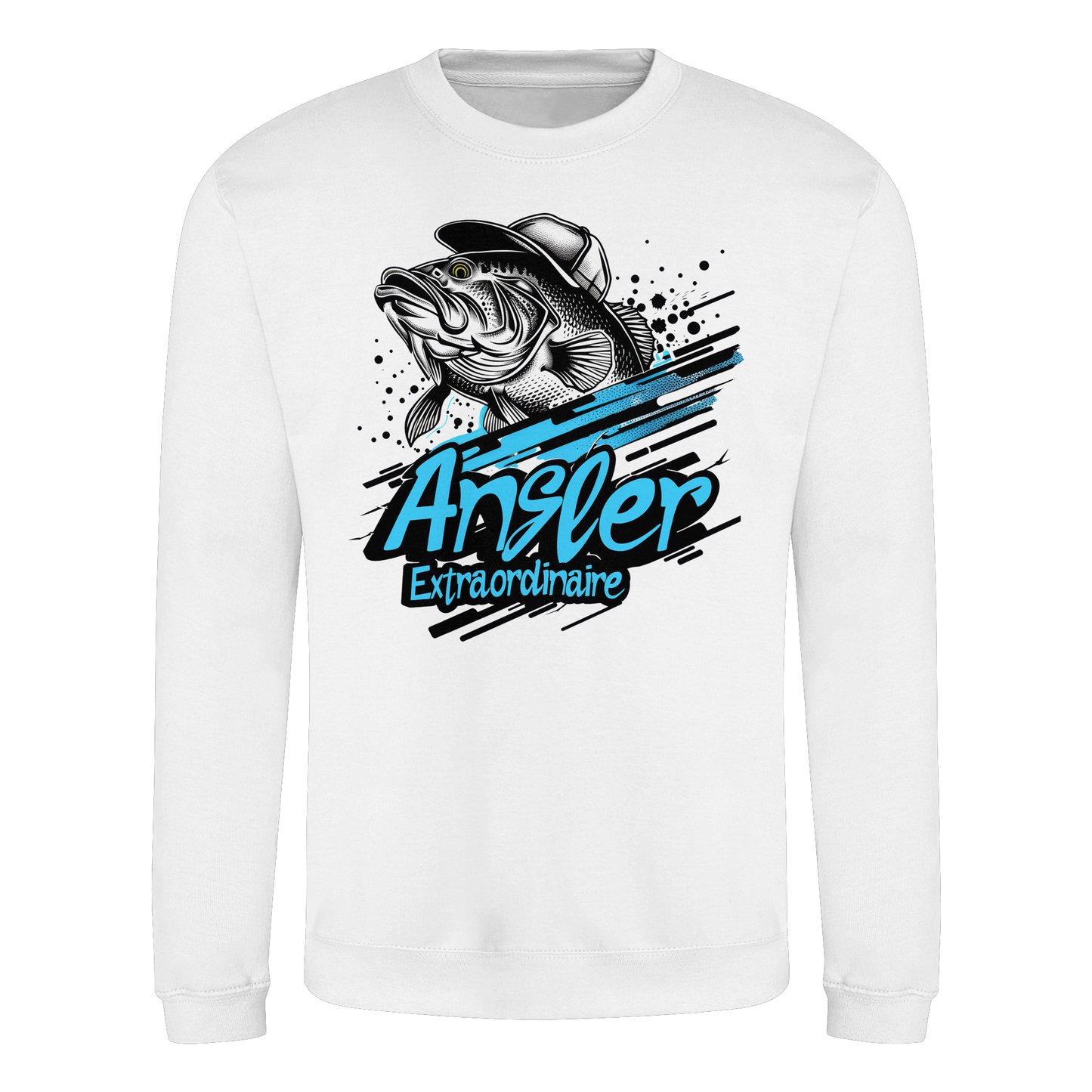 Angler Extraordinaire Sweatshirt – Barsch Bass Angler Fishing Geschenk