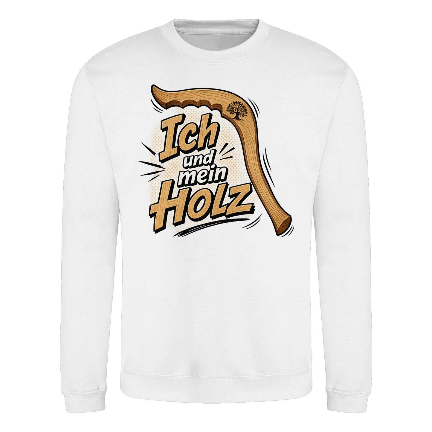 Wallerholz „Ich und mein Holz“ Wallerangler & Welsangler Sweatshirt