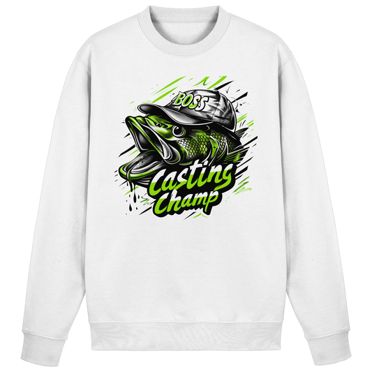 Casting Champ Sweatshirt – Angler Fishing Barsch Casting Raubfisch Angeln