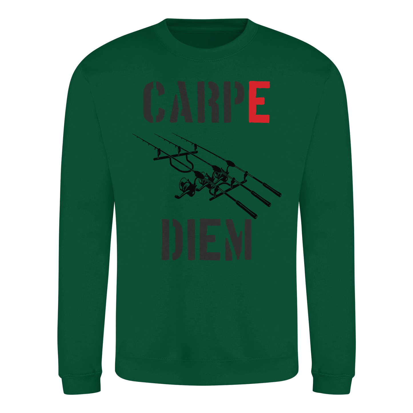 CARPE DIEM - Carp Hunter Karpfen Karpfenangler Angler Angeln - Sweatshirt
