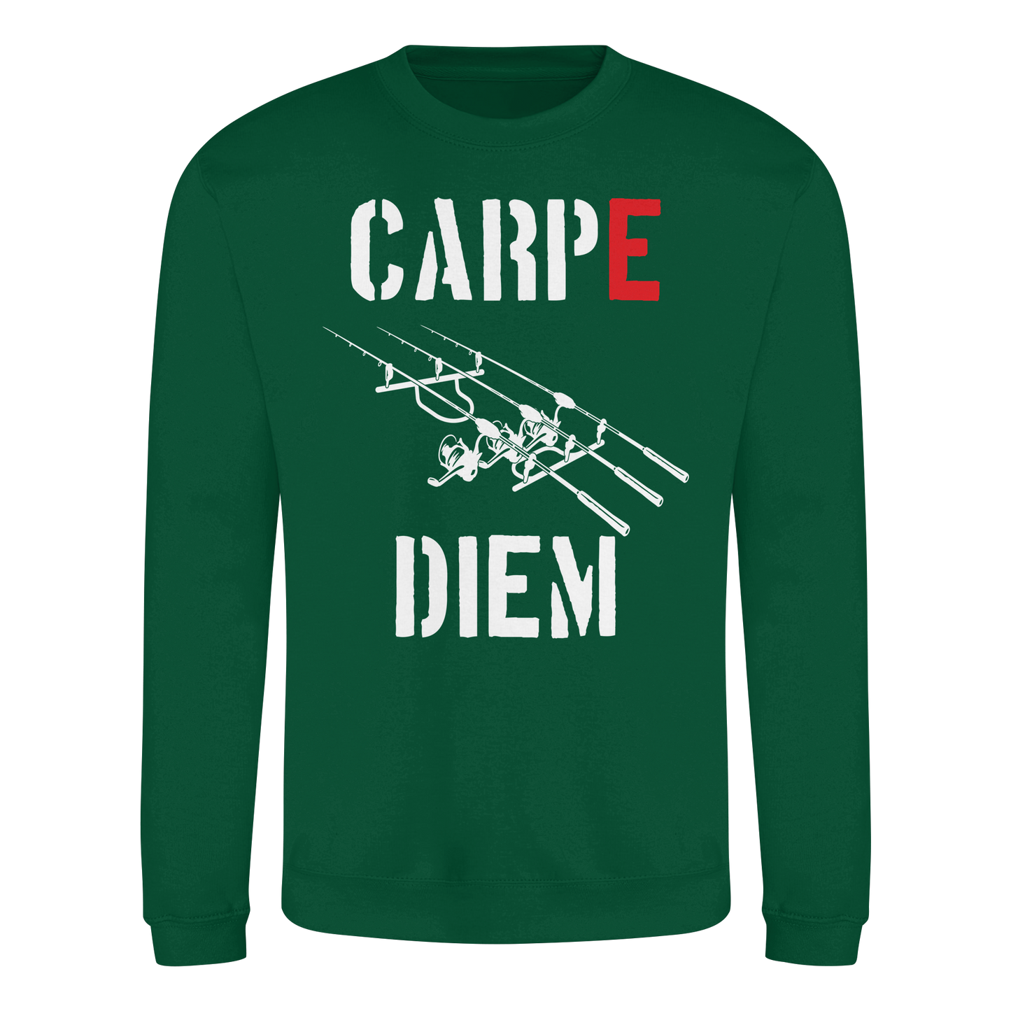 CARPE DIEM - Carp Hunter Karpfen Karpfenangler Angler Angeln - Sweatshirt
