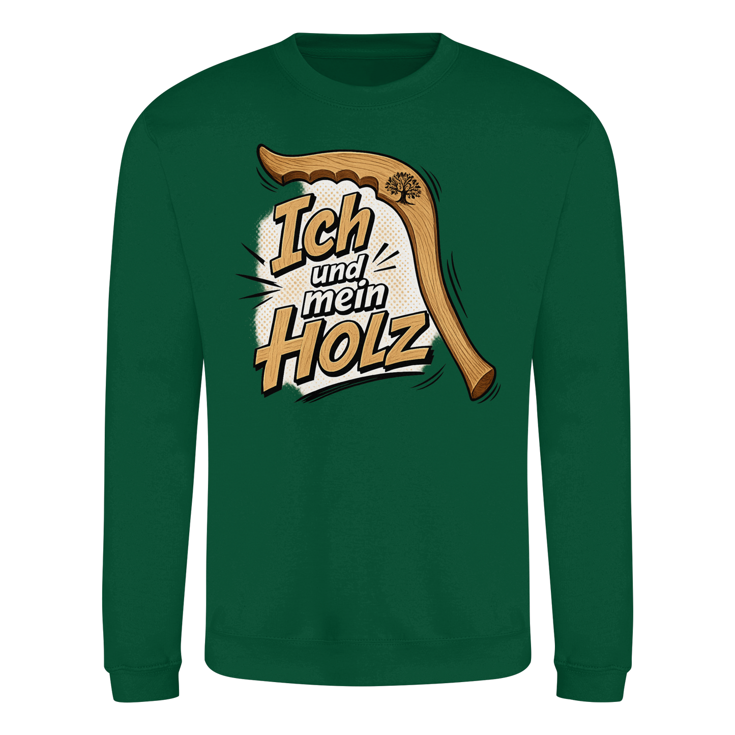 Wallerholz „Ich und mein Holz“ Wallerangler & Welsangler Sweatshirt