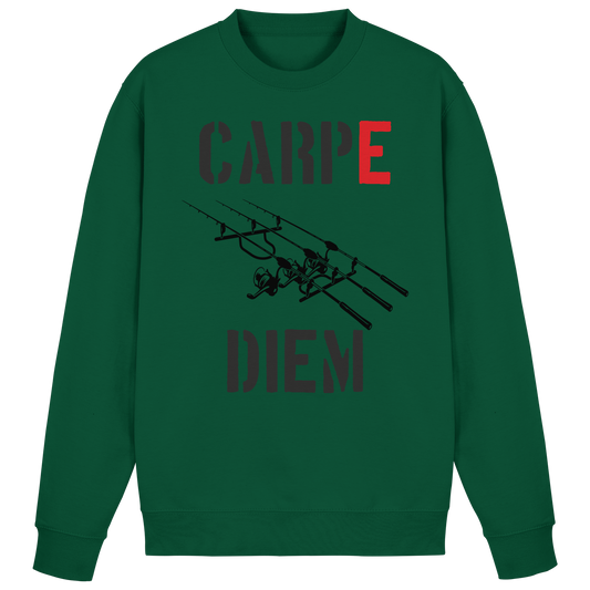 CARPE DIEM - Carp Hunter Karpfen Karpfenangler Angler Angeln - Sweatshirt
