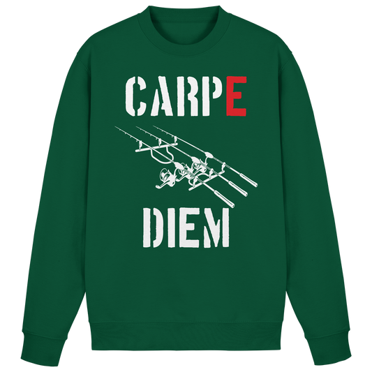 CARPE DIEM - Carp Hunter Karpfen Karpfenangler Angler Angeln - Sweatshirt