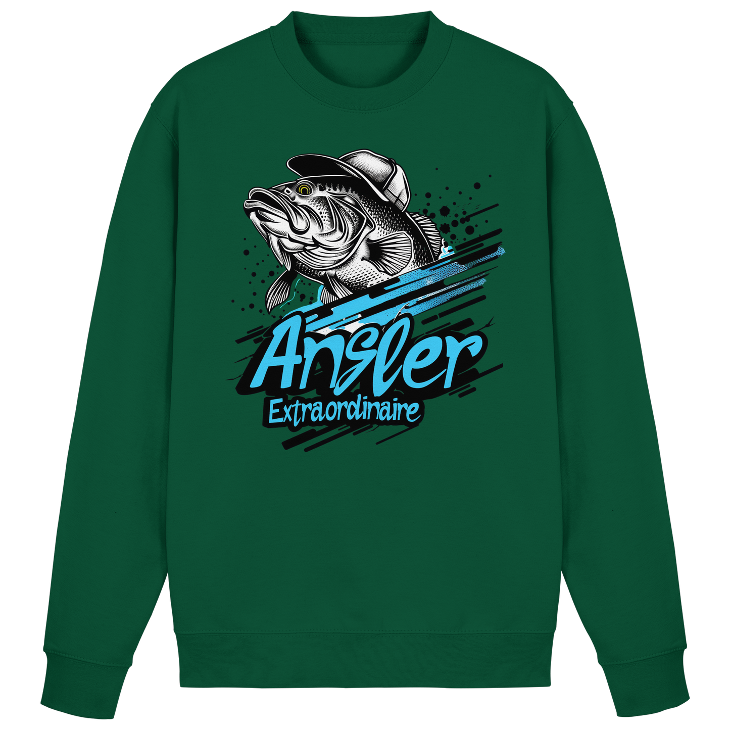Angler Extraordinaire Sweatshirt – Barsch Bass Angler Fishing Geschenk