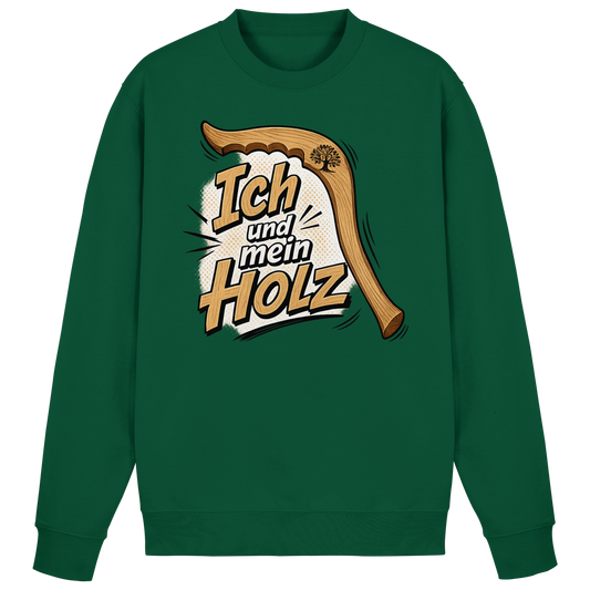 Wallerholz „Ich und mein Holz“ Wallerangler & Welsangler Sweatshirt