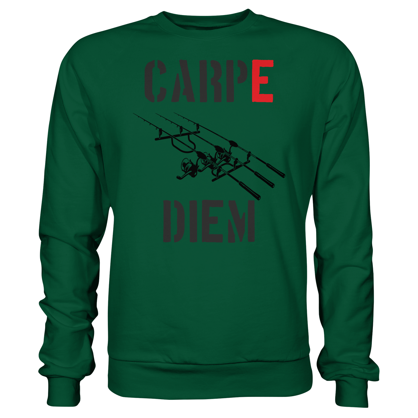 CARPE DIEM - Carp Hunter Karpfen Karpfenangler Angler Angeln - Sweatshirt