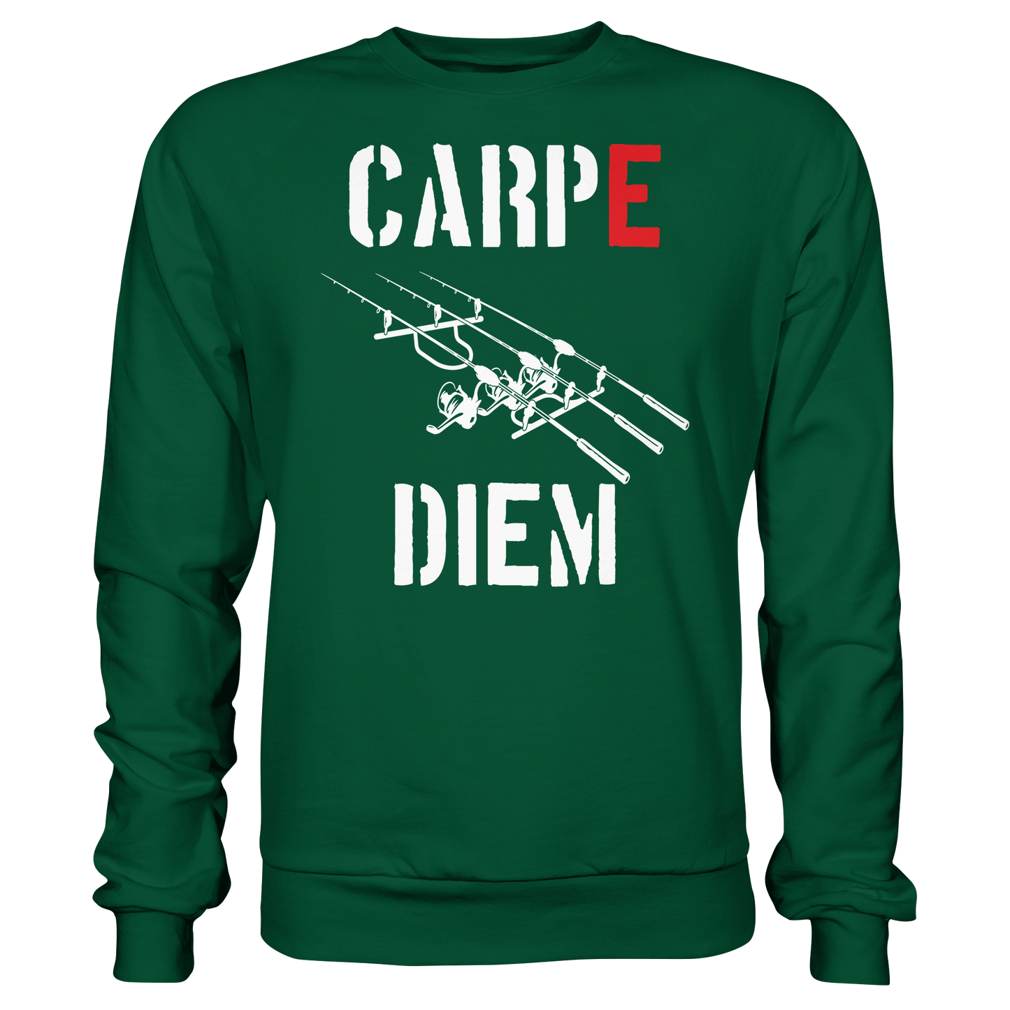 CARPE DIEM - Carp Hunter Karpfen Karpfenangler Angler Angeln - Sweatshirt