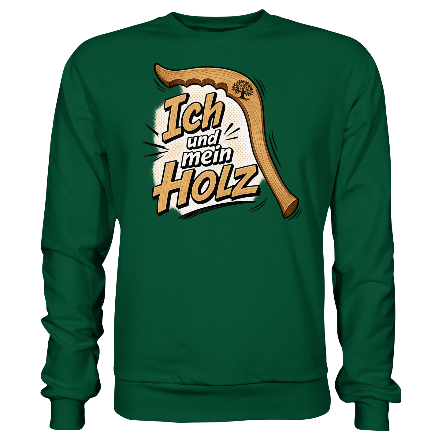 Wallerholz „Ich und mein Holz“ Wallerangler & Welsangler Sweatshirt
