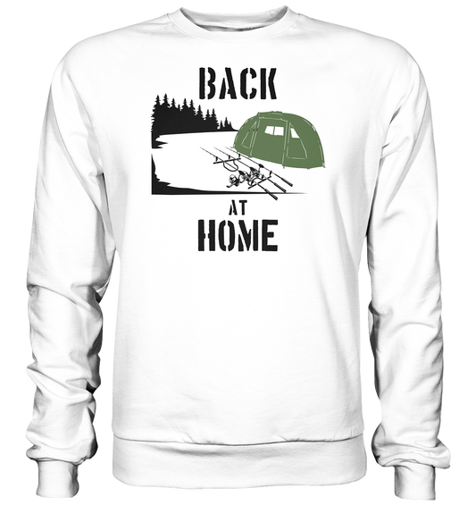 Back at Home - Karpfenangeln - Basic Sweatshirt