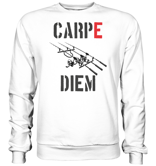 CARPE DIEM  - Karpfenangler Karpfen Carp - Basic Sweatshirt