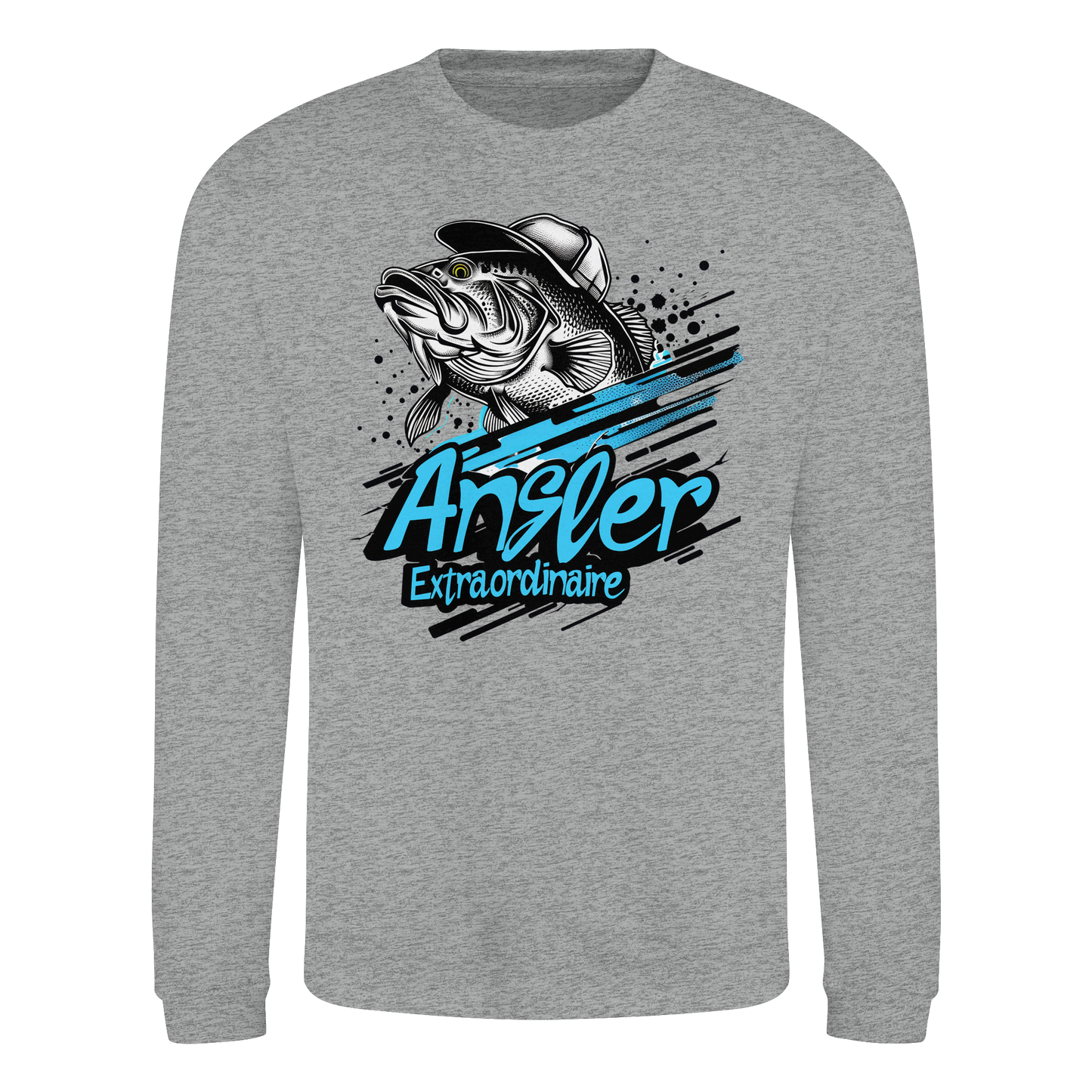 Angler Extraordinaire Sweatshirt – Barsch Bass Angler Fishing Geschenk
