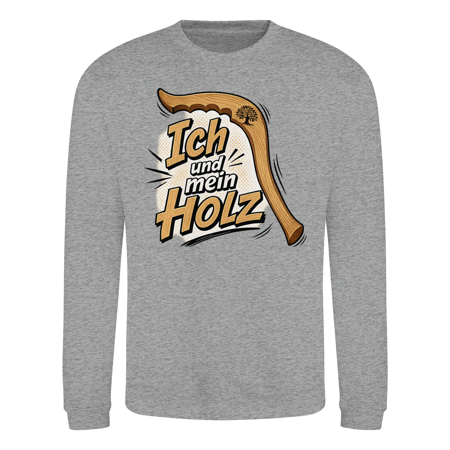 Wallerholz „Ich und mein Holz“ Wallerangler & Welsangler Sweatshirt