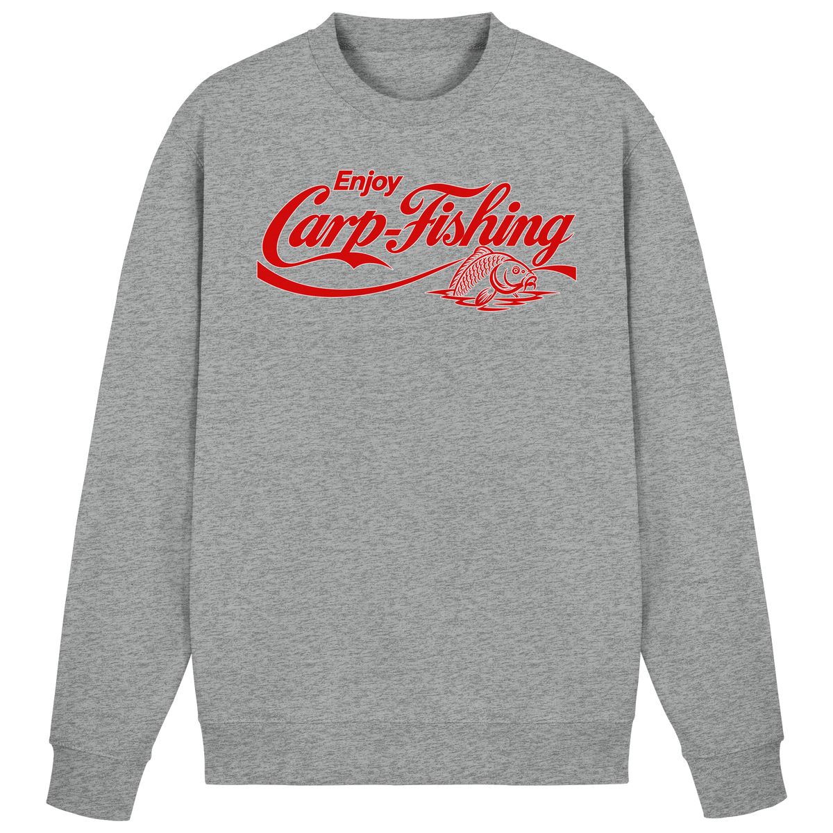 Enjoy Carp Fishing Sweatshirt – Karpfenangler Pulli für echte Carp Fishing Fans