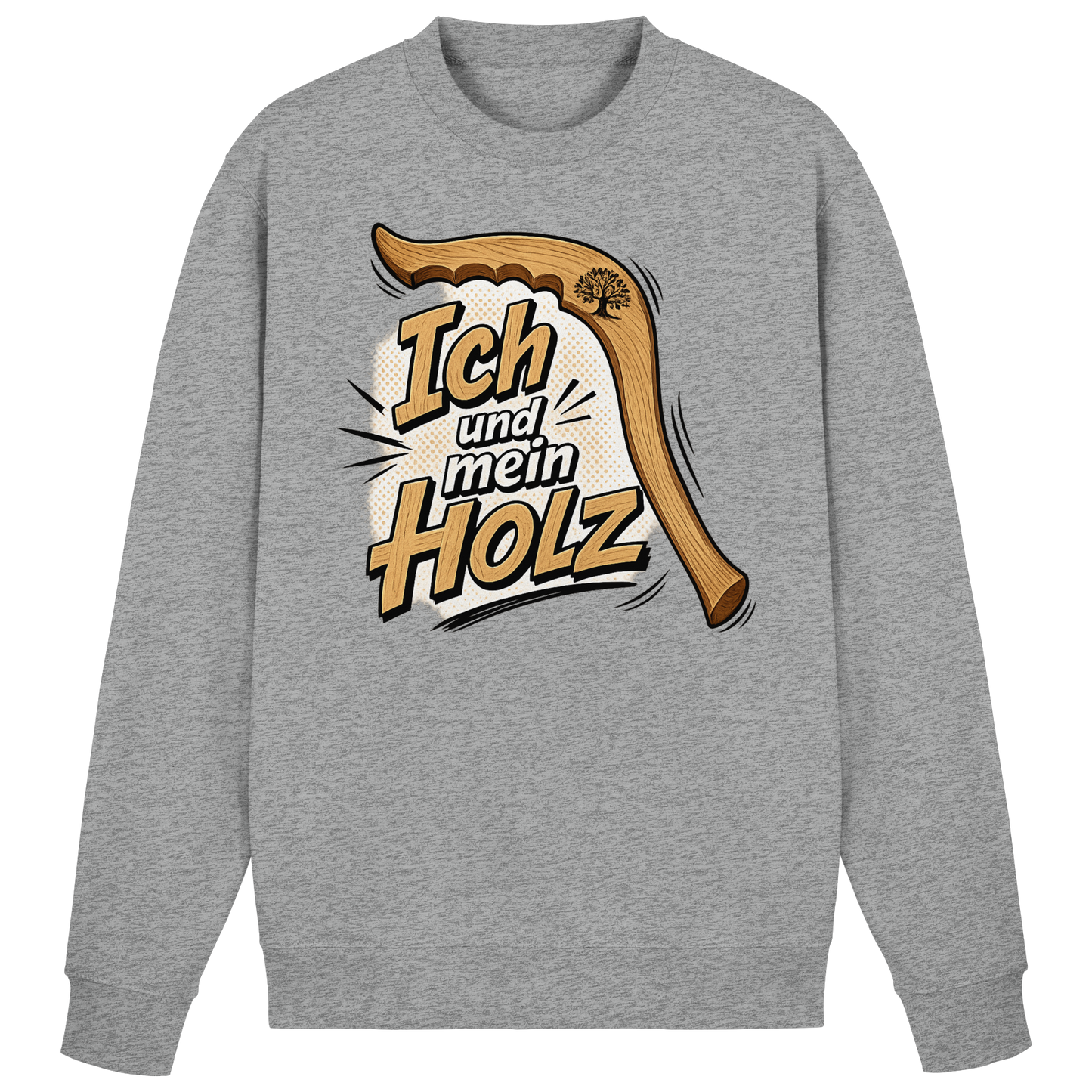 Wallerholz „Ich und mein Holz“ Wallerangler & Welsangler Sweatshirt