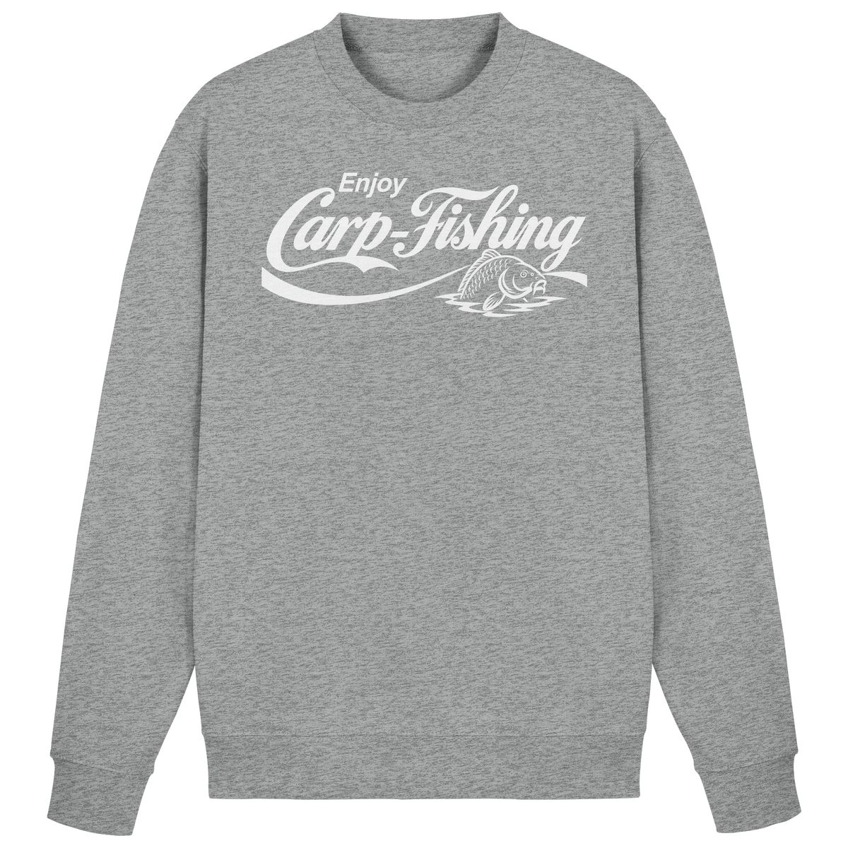 Enjoy Carp Fishing Sweatshirt – Karpfenangler Pulli für echte Carp Fishing Fans