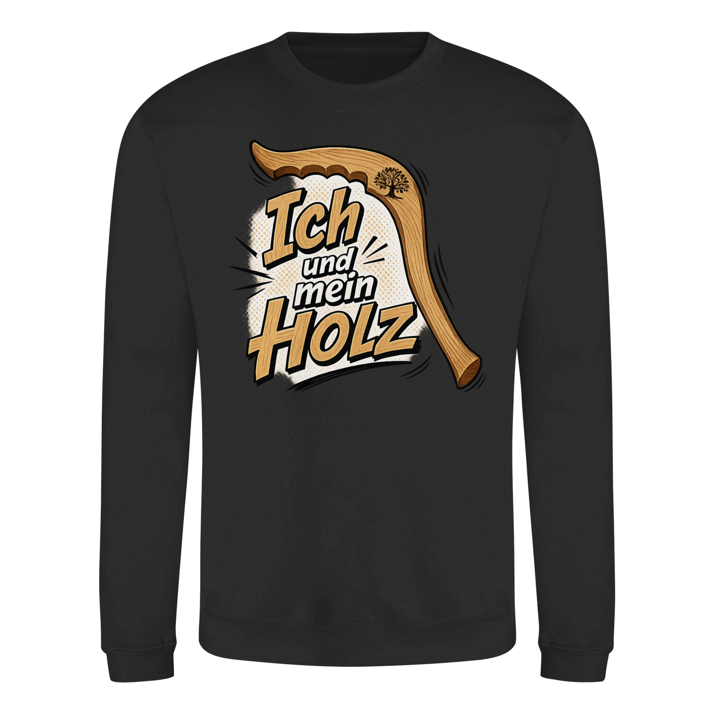 Wallerholz „Ich und mein Holz“ Wallerangler & Welsangler Sweatshirt