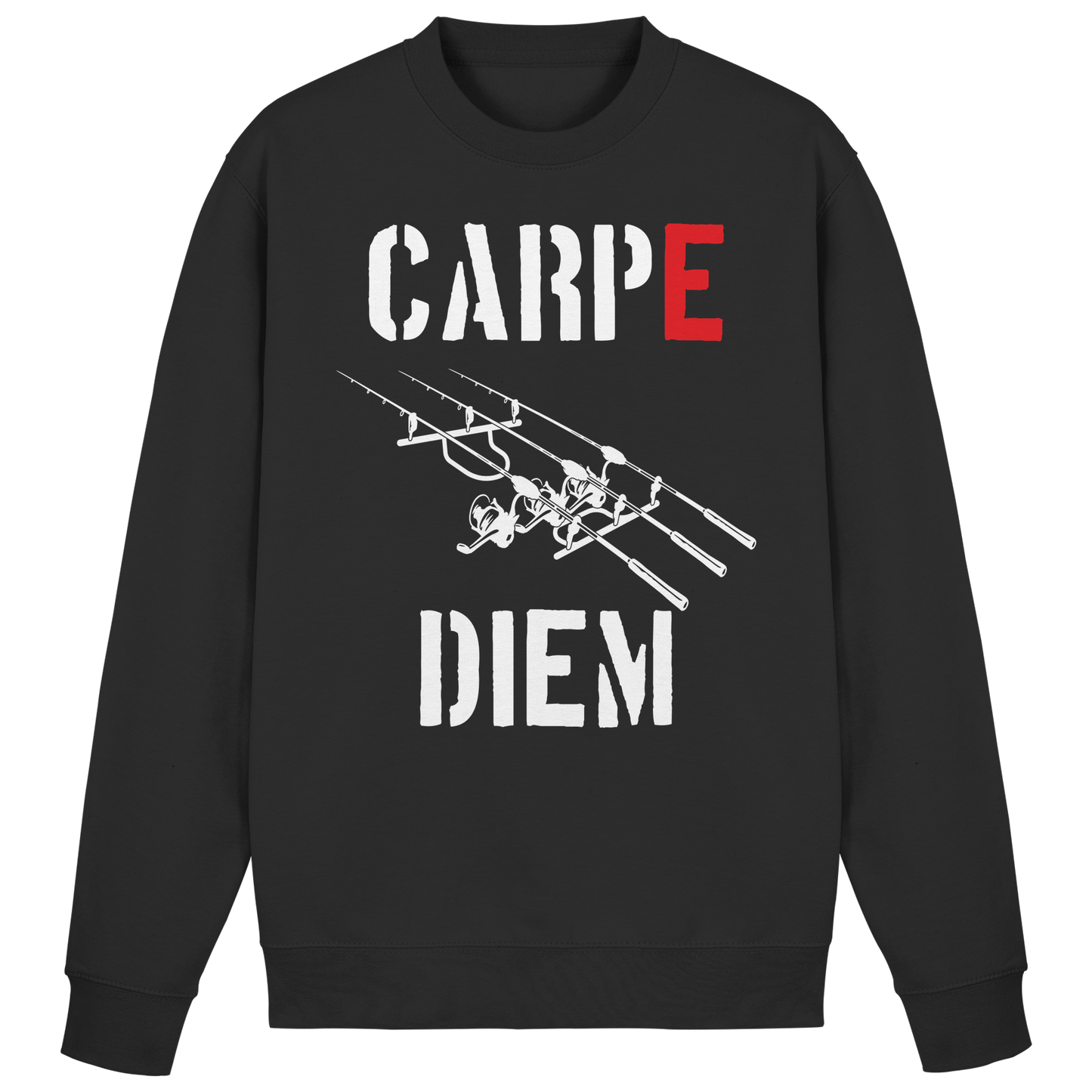 CARPE DIEM - Carp Hunter Karpfen Karpfenangler Angler Angeln - Sweatshirt