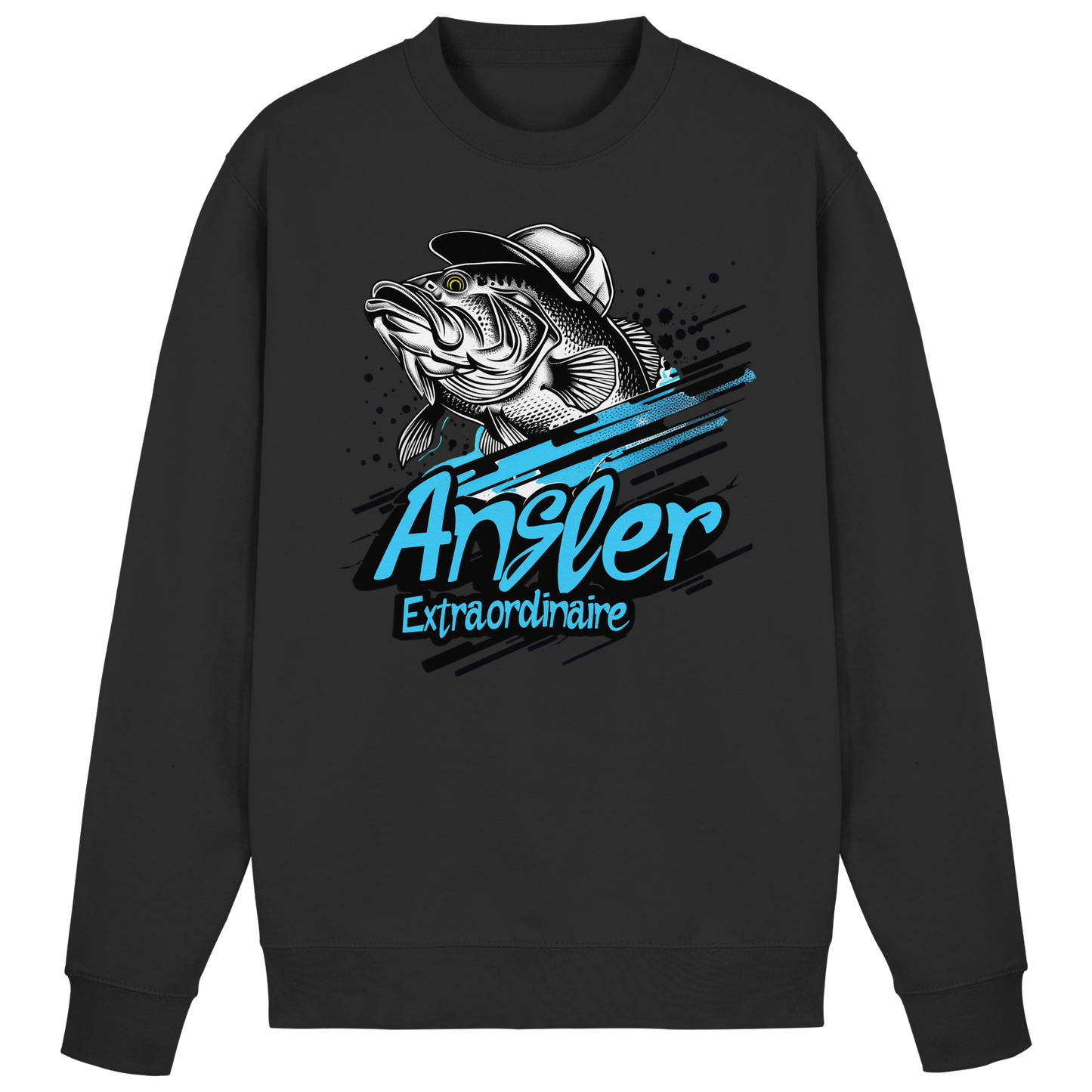 Angler Extraordinaire Sweatshirt – Barsch Bass Angler Fishing Geschenk