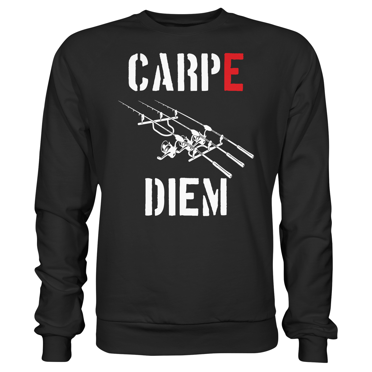 CARPE DIEM - Carp Hunter Karpfen Karpfenangler Angler Angeln - Sweatshirt