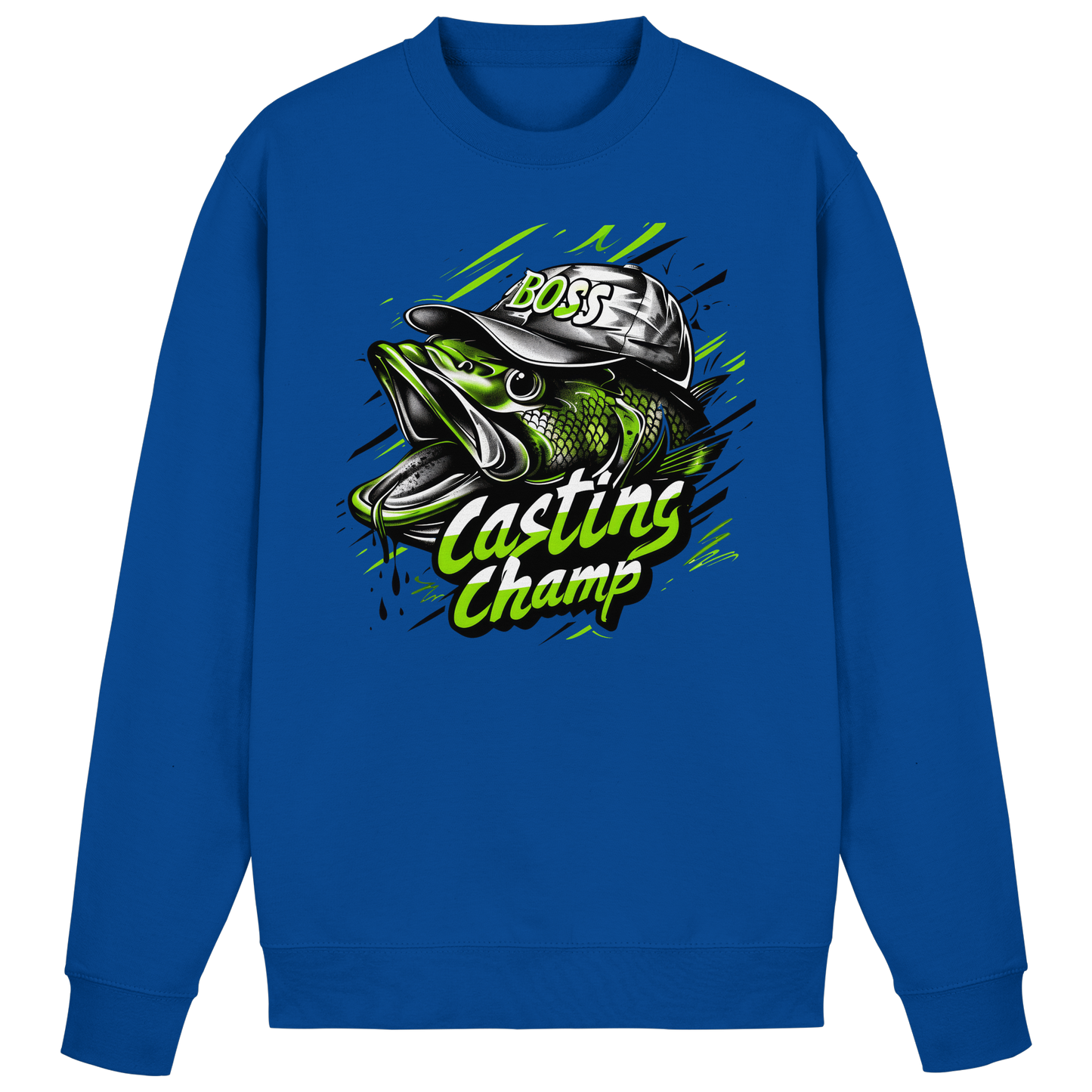 Casting Champ Sweatshirt – Angler Fishing Barsch Casting Raubfisch Angeln