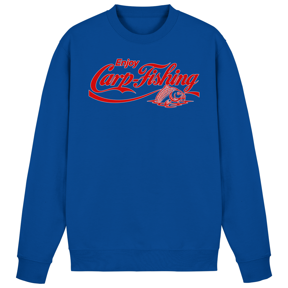 Enjoy Carp Fishing Sweatshirt – Karpfenangler Pulli für echte Carp Fishing Fans