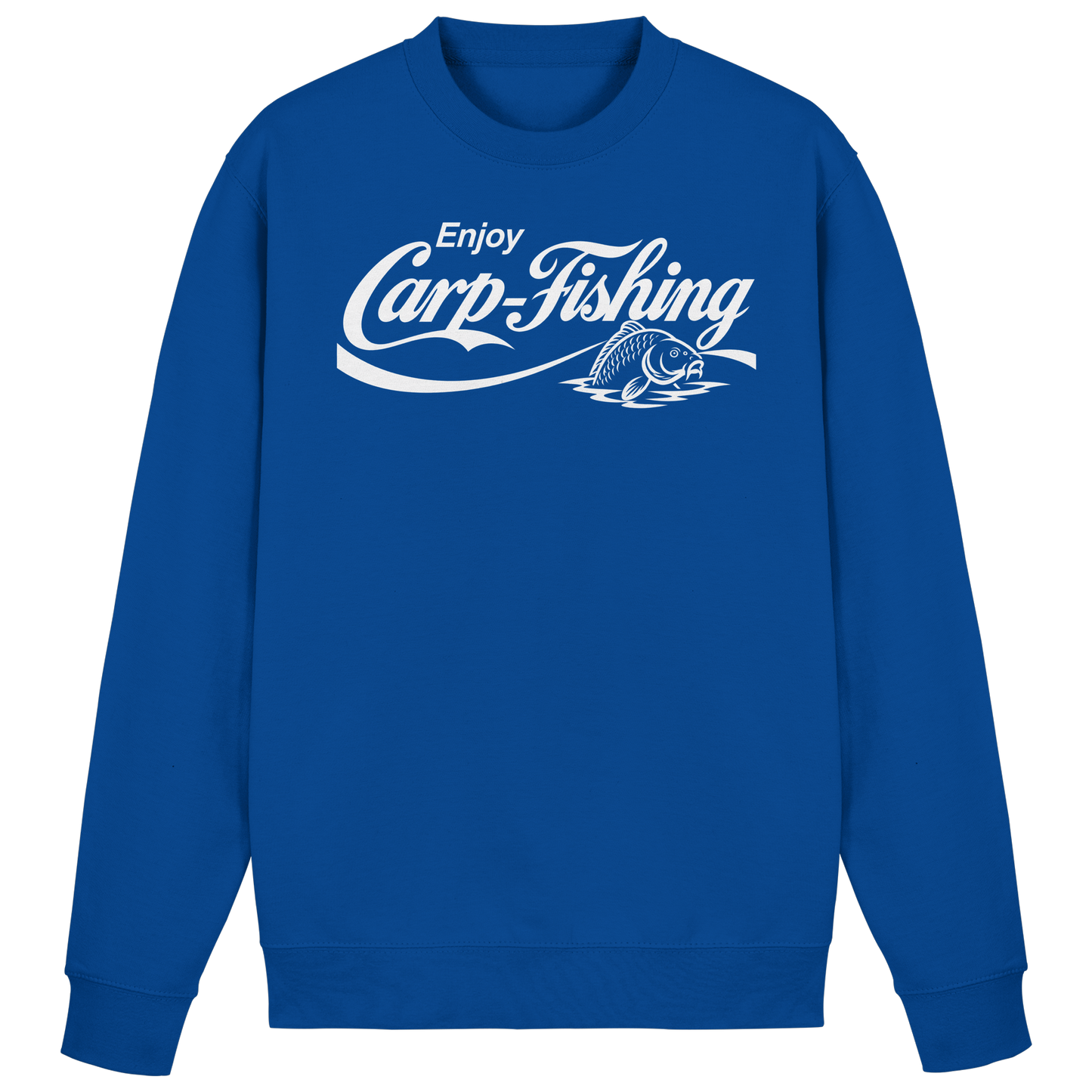 Enjoy Carp Fishing Sweatshirt – Karpfenangler Pulli für echte Carp Fishing Fans