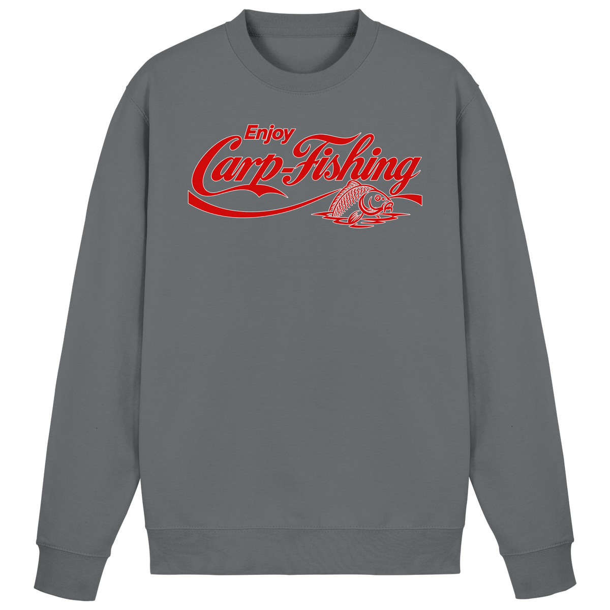 Enjoy Carp Fishing Sweatshirt – Karpfenangler Pulli für echte Carp Fishing Fans