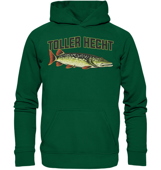 Toller Hecht - lustiges Motiv für den Hechtangler - Basic Unisex Hoodie