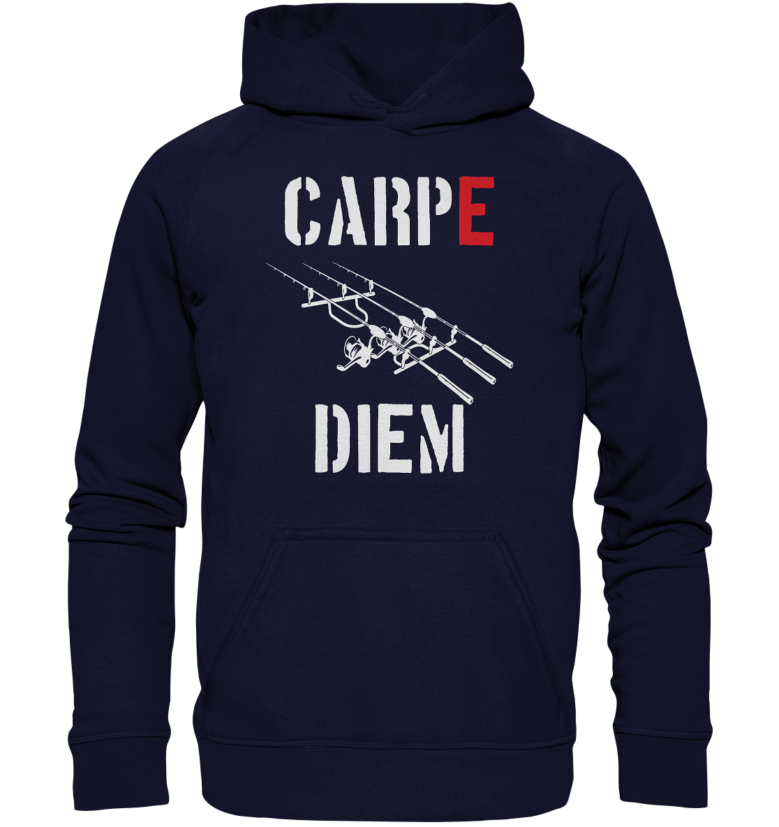 CARPE DIEM - Karpfenangler Karpfen Carp - Basic Unisex Hoodie