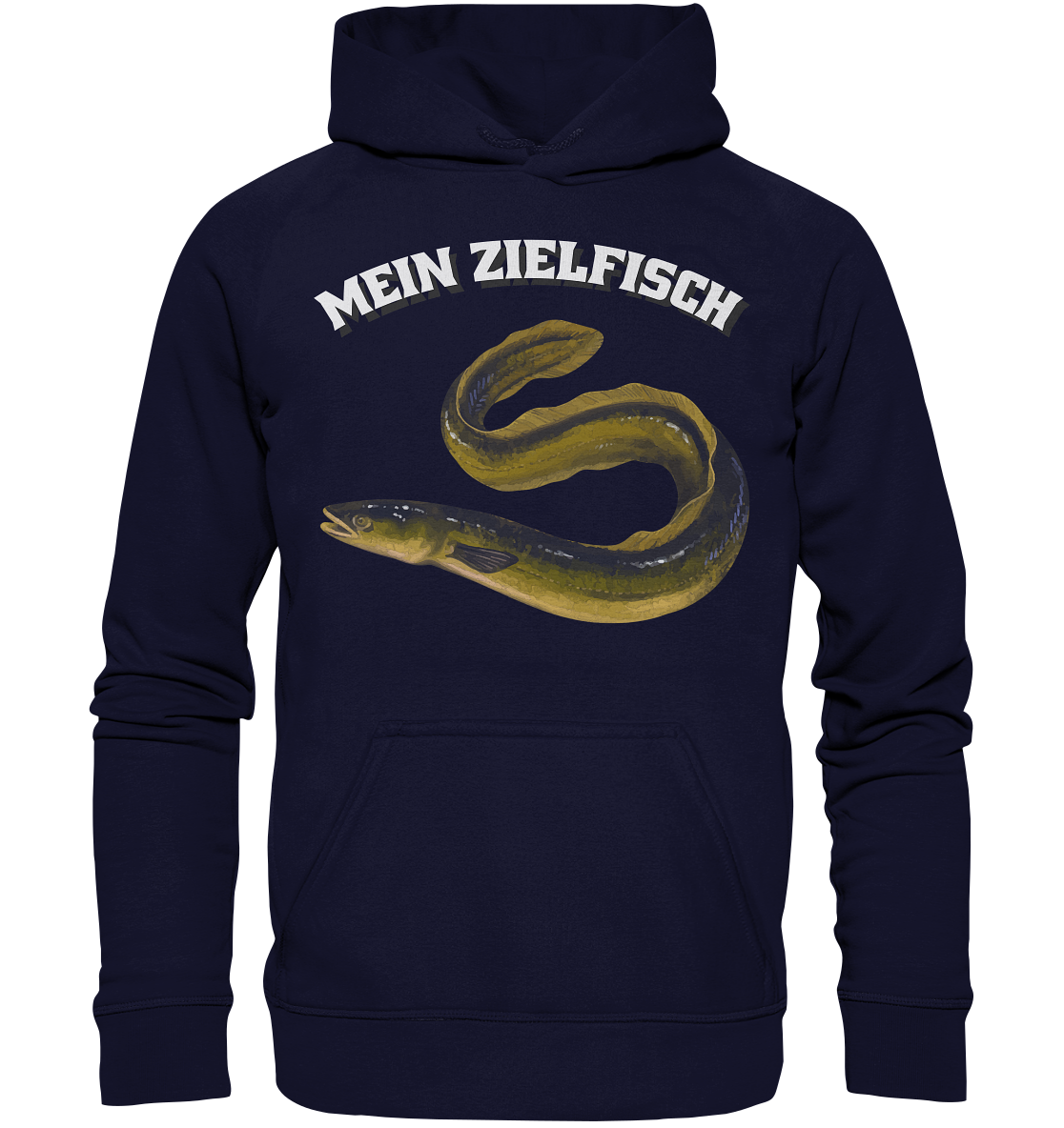 Mein Zielfisch Aal - Basic Unisex Hoodie