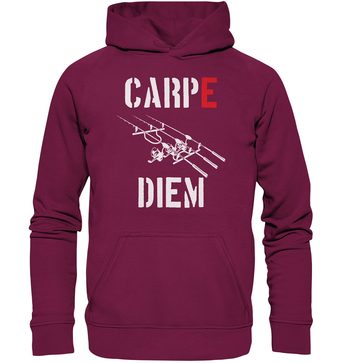 CARPE DIEM - Karpfenangler Karpfen Carp - Basic Unisex Hoodie