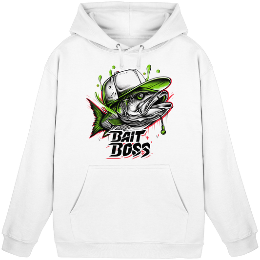 Bait Boss Hoodie – Angler KaPu Fishing Bass Barsch Köder Angeln