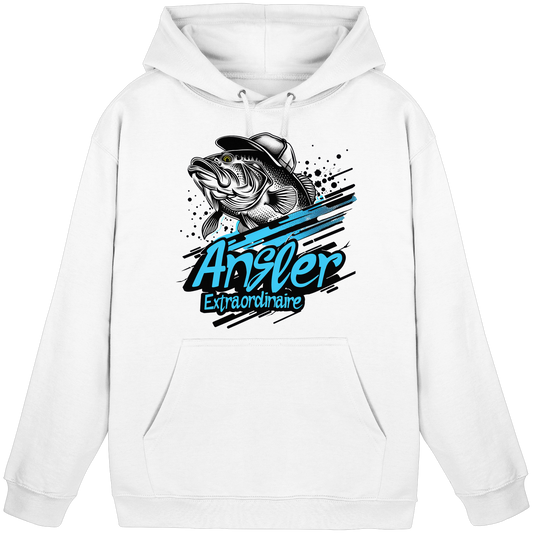 Angler Extraordinaire Hoodie KaPu Barsch Bass Fishing Geschenk