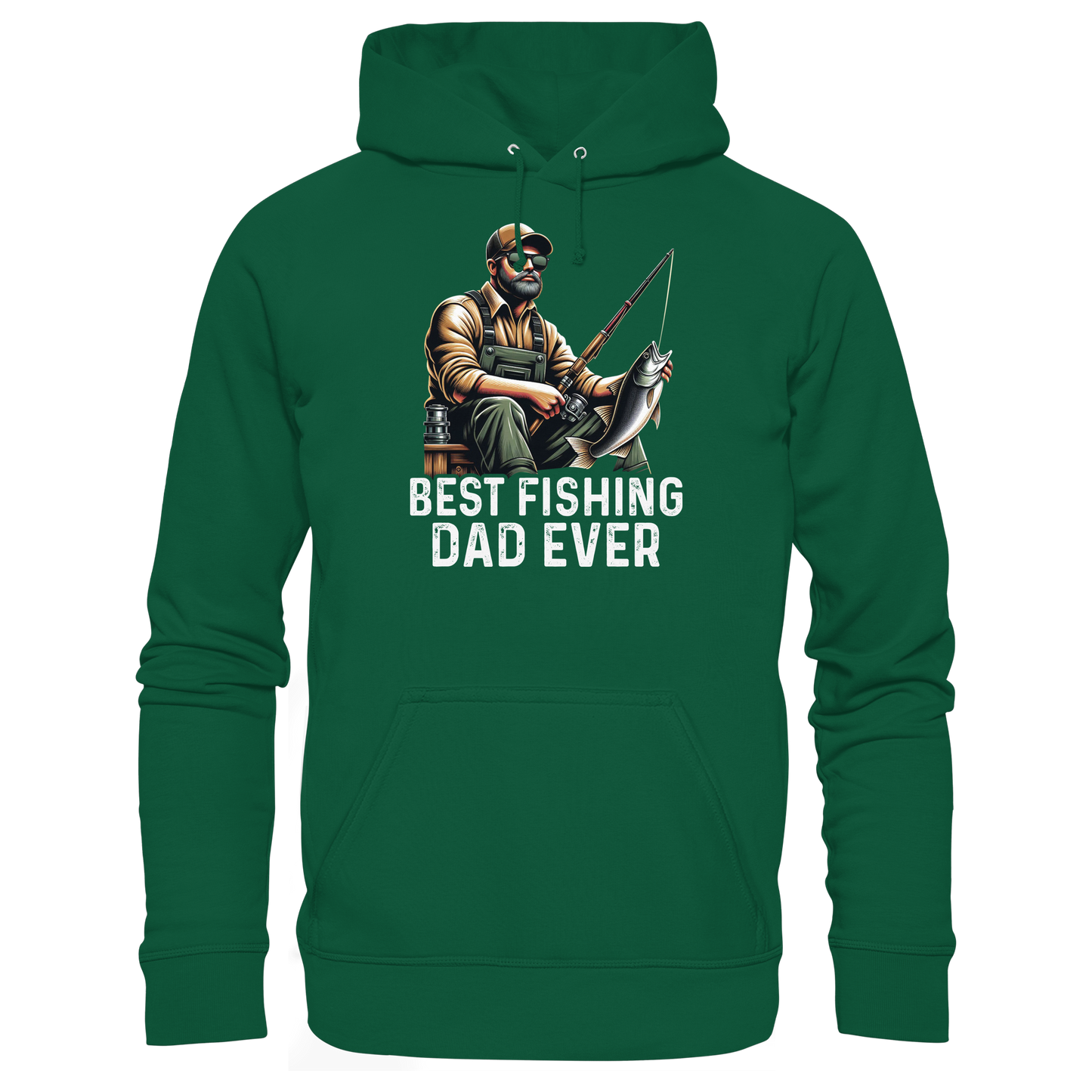 Best Fishing Dad ever - Bester Angel Papa Angler Fischer Angeln Vater KaPu Hoodie