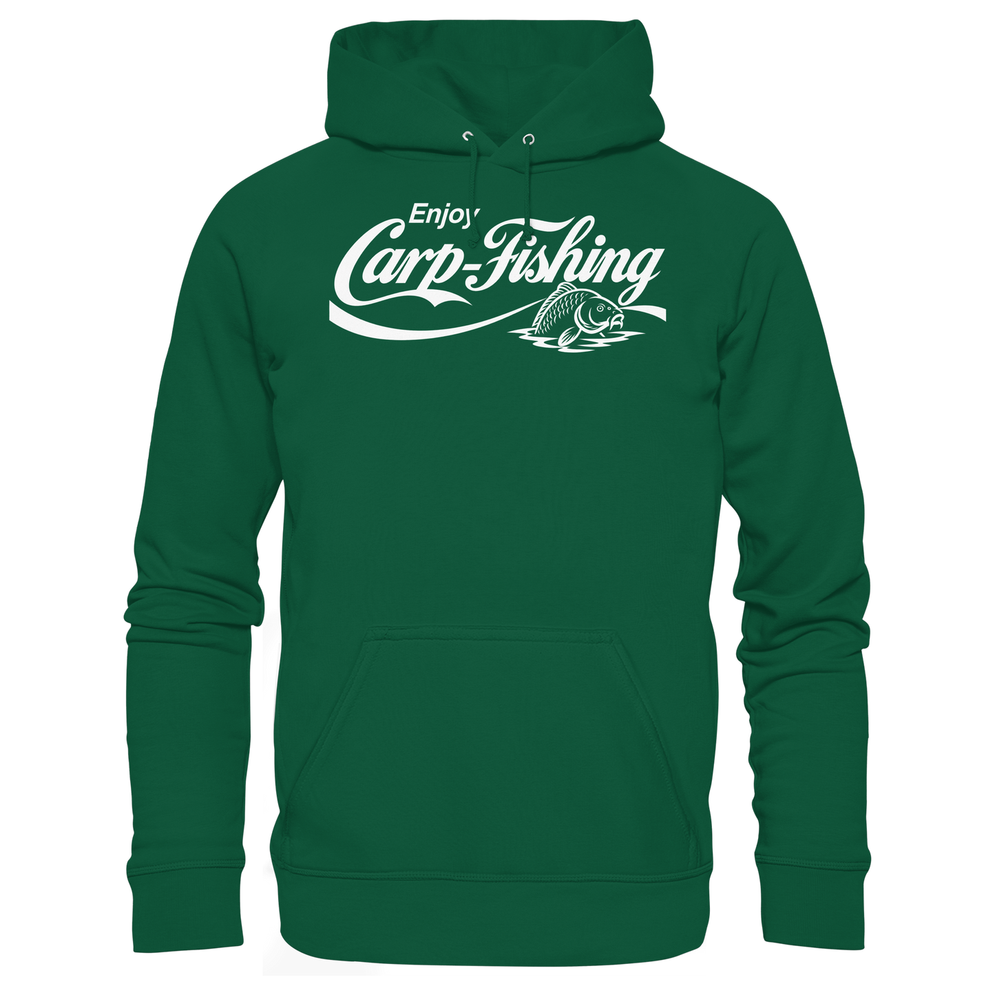 Enjoy Carp Fishing Unisex Hoodie – Karpfenangler KaPu für echte Carp Fishing Fans