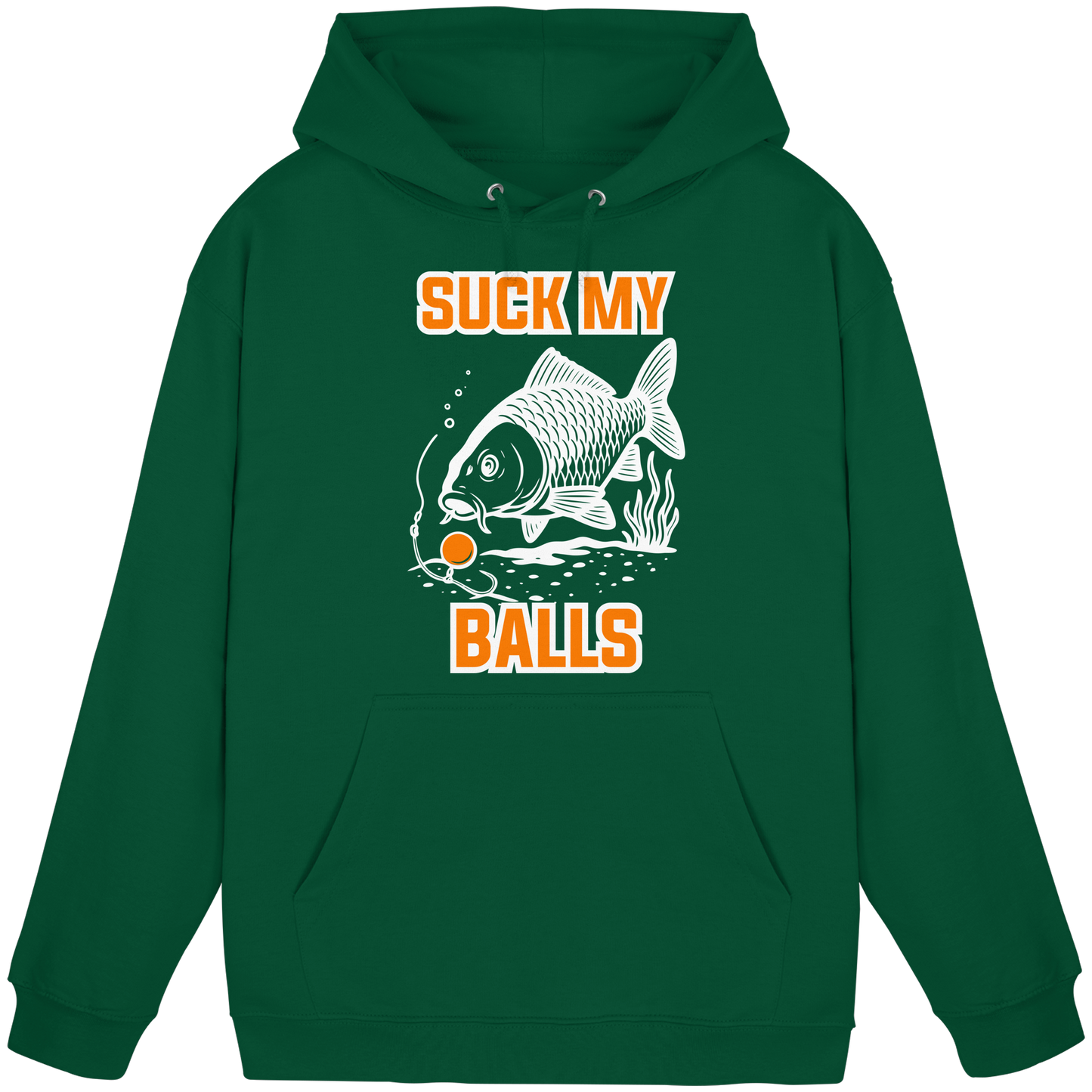 SUCK MY BALLS - Carp Fishing Hunter Karpfen Angeln Angler Boilies  Hoodie KaPu