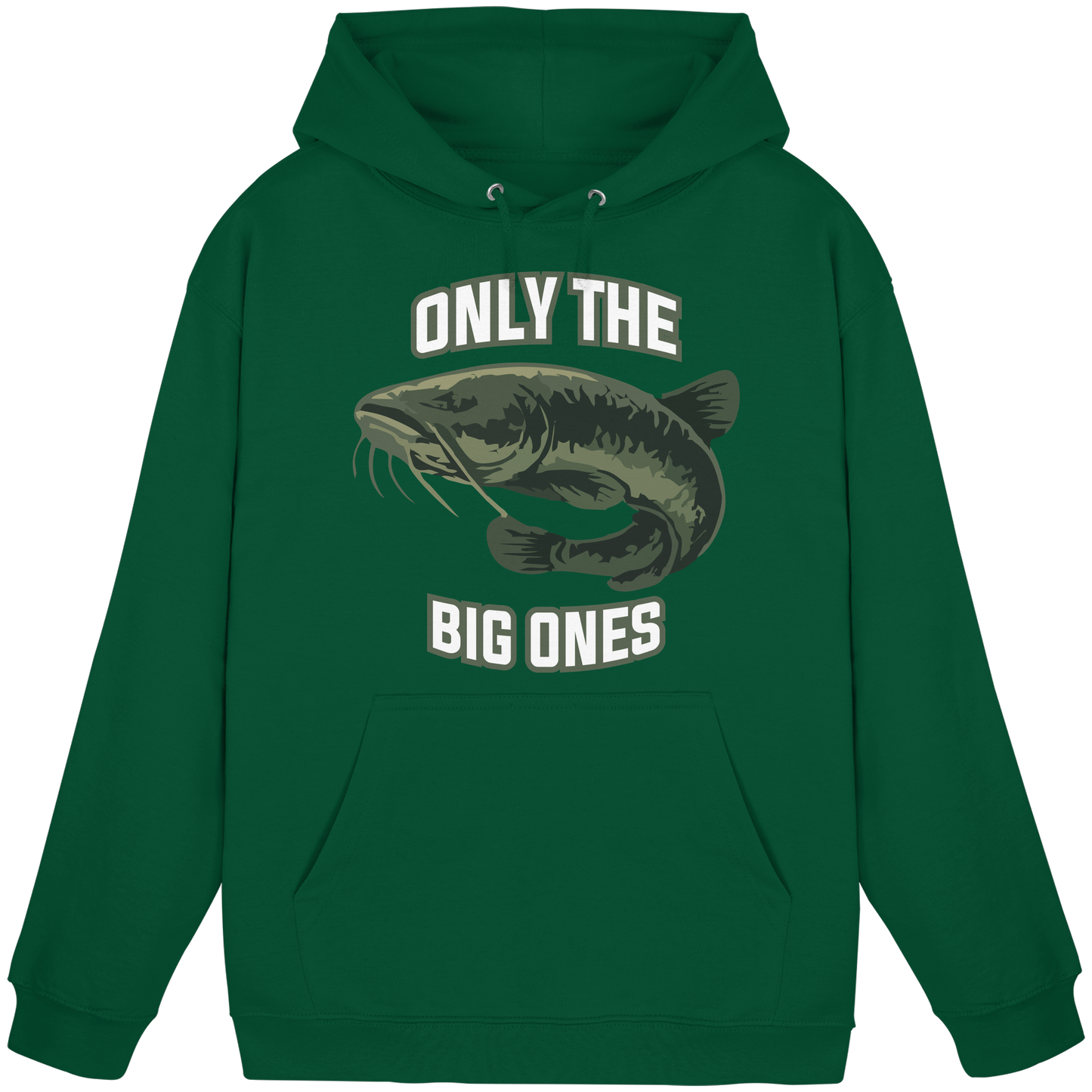 Only the big ones - Waller Wels anglen Catfish Big Fish Wallerangeln Hoodie