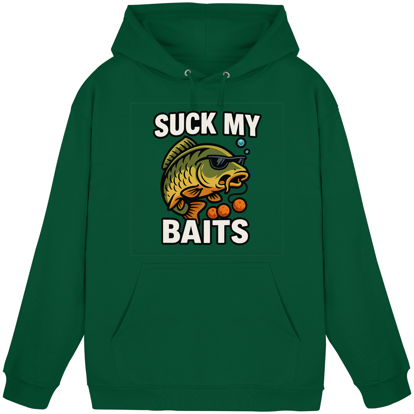 Suck my Baits - Karpfen Carp Balls Karpfenangler Angler Boilies Angeln Hoodie
