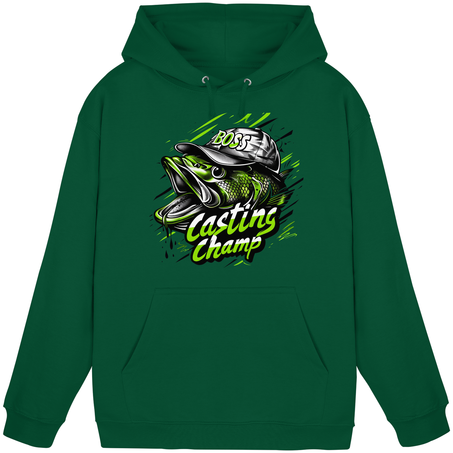 Casting Champ Hoodie – Angler KaPuFishing Barsch Casting Raubfisch Angeln