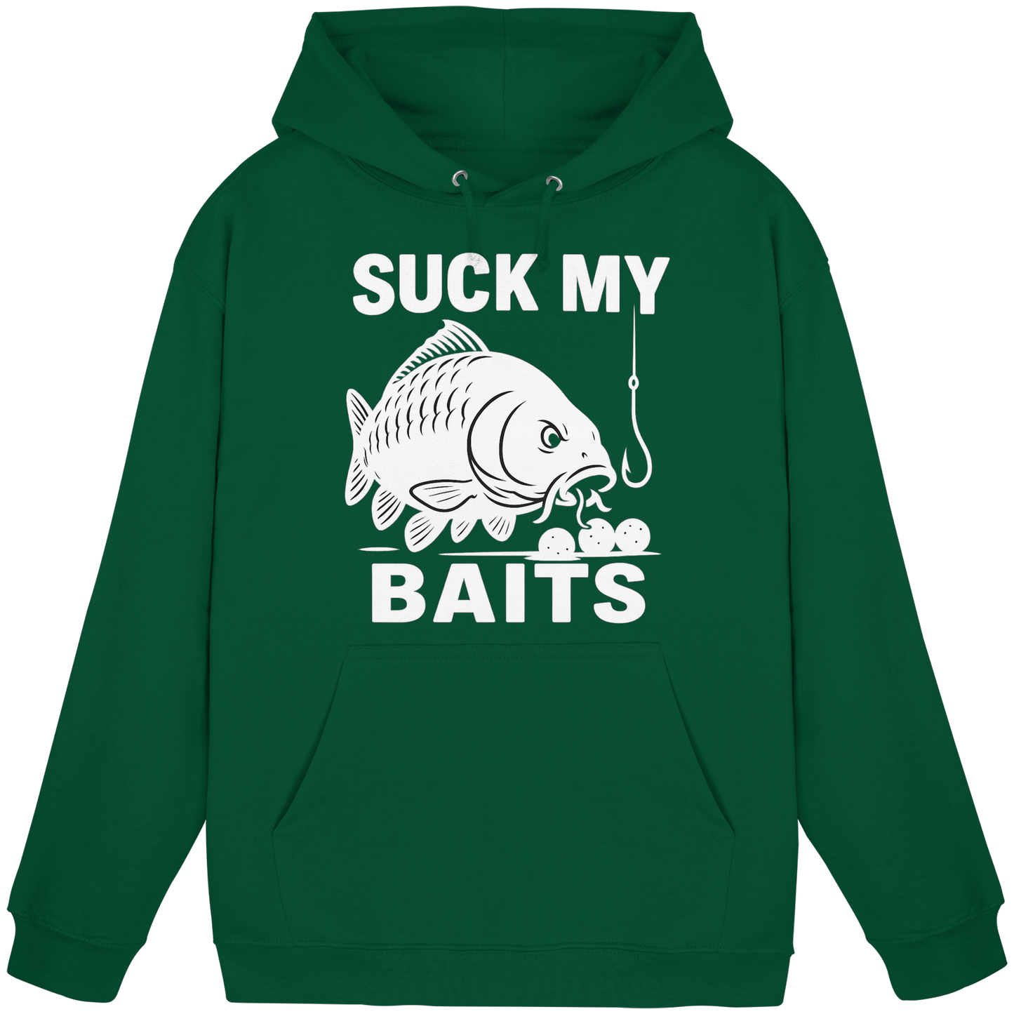 Suck my Baits - Karpfen Carp Balls Karpfenangler Angler Boilies Angeln Hoodie