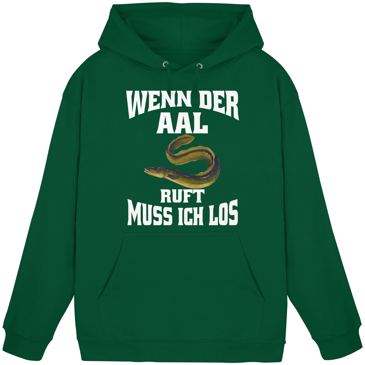 Wenn der Aal ruft muss ich los. Outfit für Aalangler Angler Angeln Hoodie KaPu