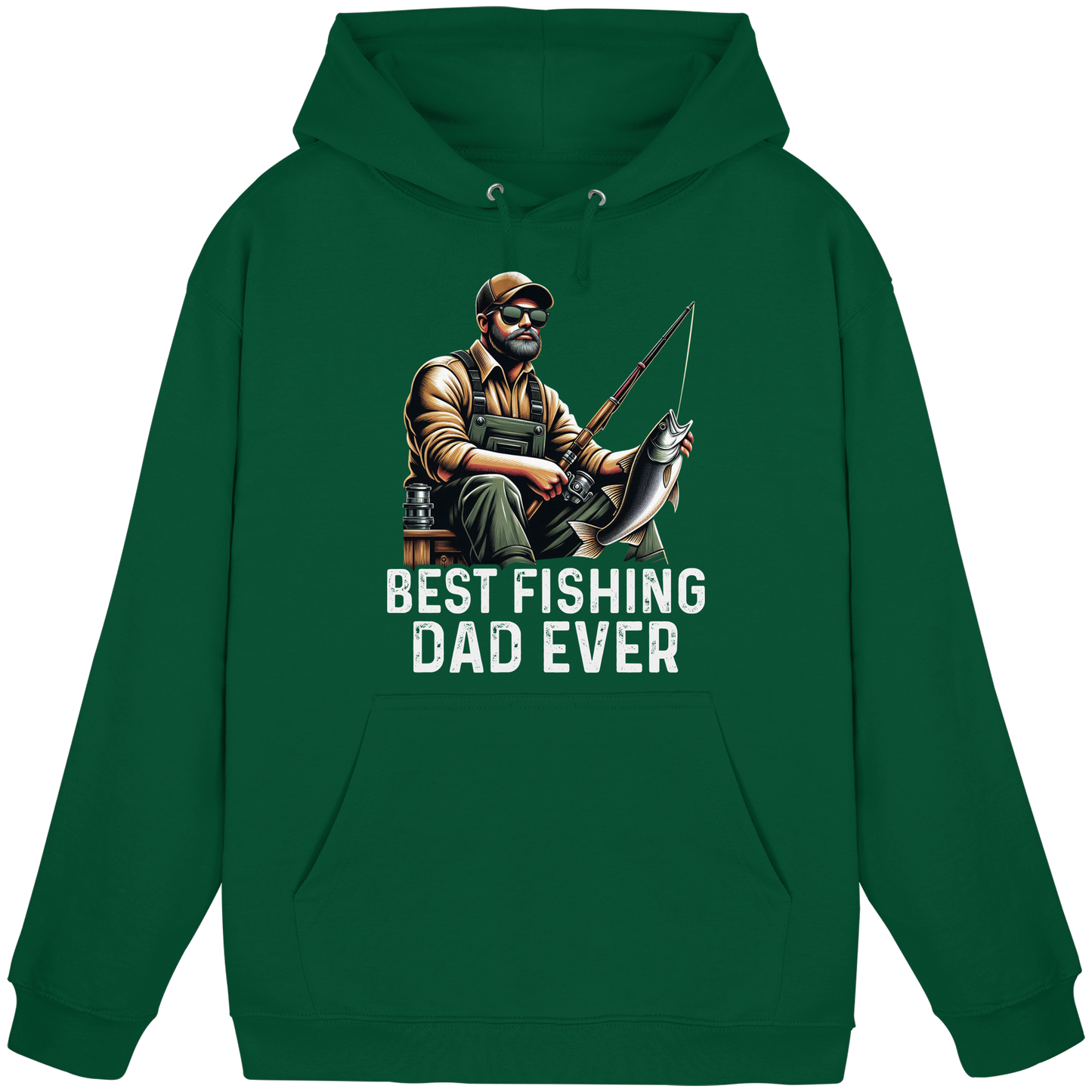 Best Fishing Dad ever - Bester Angel Papa Angler Fischer Angeln Vater KaPu Hoodie