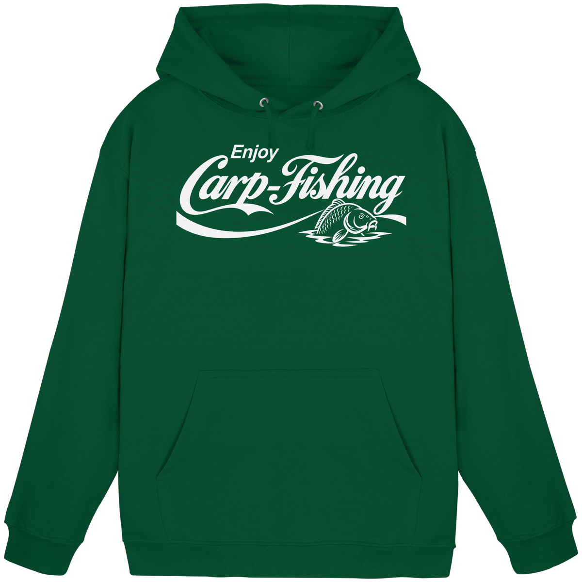 Enjoy Carp Fishing Unisex Hoodie – Karpfenangler KaPu für echte Carp Fishing Fans