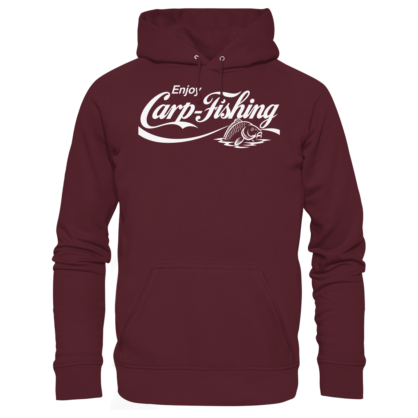 Enjoy Carp Fishing Unisex Hoodie – Karpfenangler KaPu für echte Carp Fishing Fans