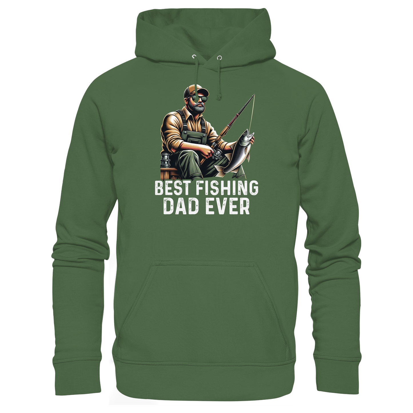 Best Fishing Dad ever - Bester Angel Papa Angler Fischer Angeln Vater KaPu Hoodie