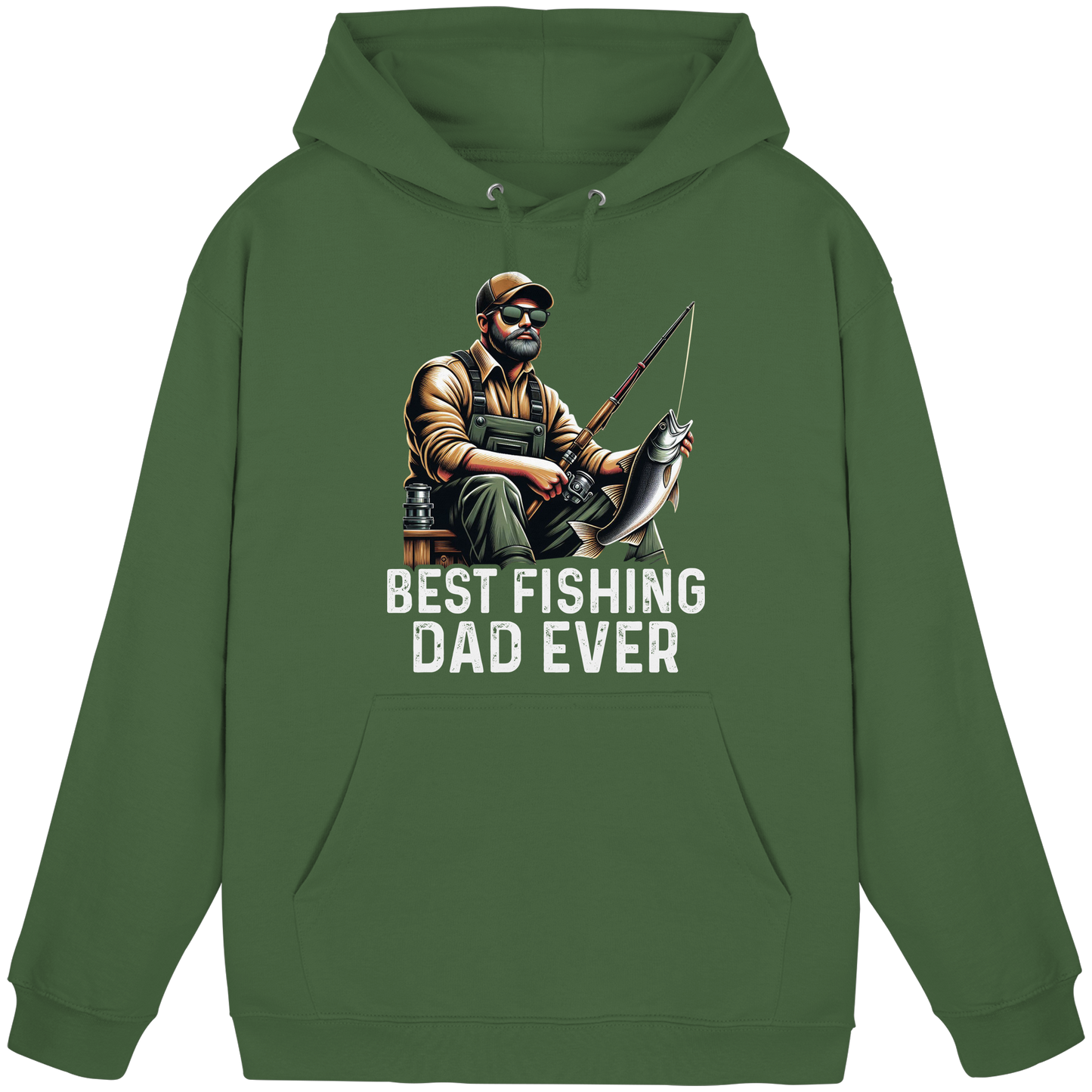 Best Fishing Dad ever - Bester Angel Papa Angler Fischer Angeln Vater KaPu Hoodie