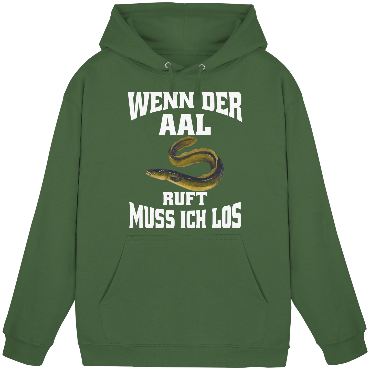 Wenn der Aal ruft muss ich los. Outfit für Aalangler Angler Angeln Hoodie KaPu